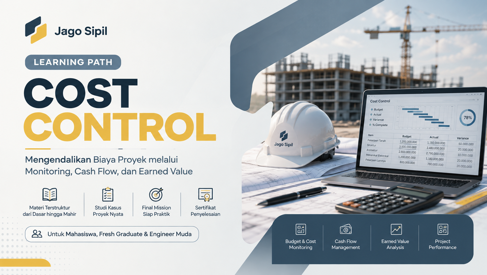 Manajemen dan Pengendalian Biaya Proyek Konstruksi